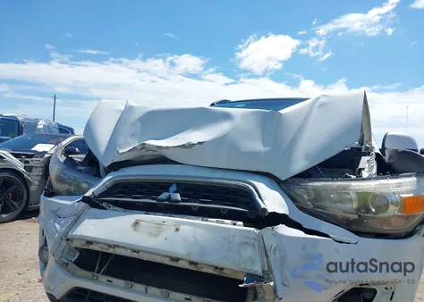 2014 Mitsubishi Outlander Sport Se from USA, damaged, VIN 4A4AP4AUXEE025743